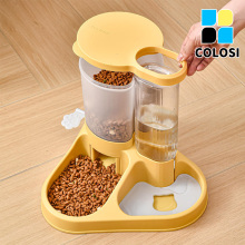 Alimentatore automatico per animali domestici due in uno
