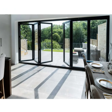 Double Glazing Aluminum Bi-folding Doors