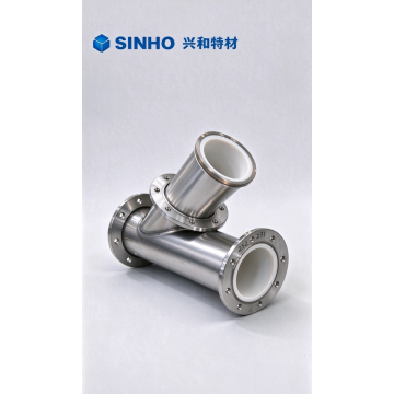 SINHO 法兰T型陶瓷内衬三通
