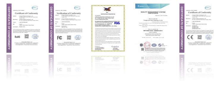 Jrt Laser Distance Sensor Certification Certificates We Have 750