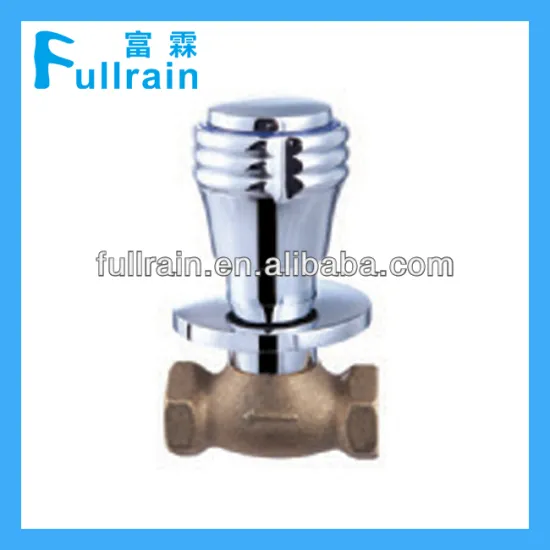 T-shaped Straight In Wall Concealed Stop Valve / Built-in Stop Valve