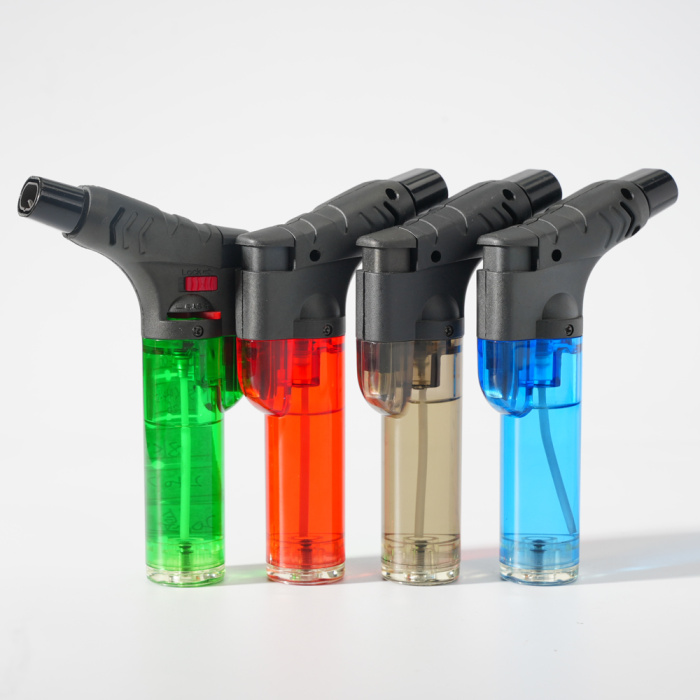 Tocha transparente de alta potência de chamas dupla