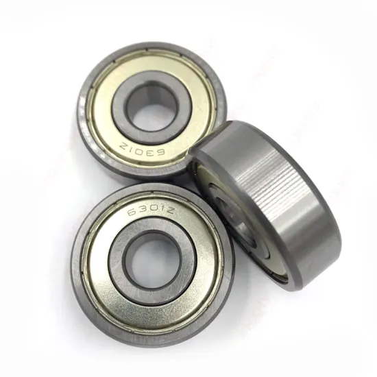 6301ZZ 6301-ZZ 6301Z 6301-2Z 6301 2Z ZZ 12x37x12 mm Chrome Steel Deep Groove Ball Bearing