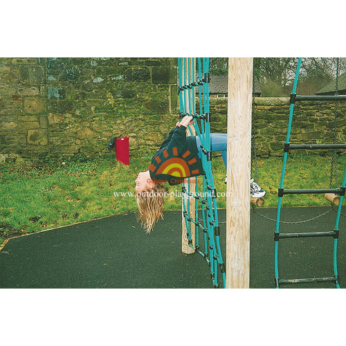 Outdoor Children Playground Climbing Net Untuk Dijual