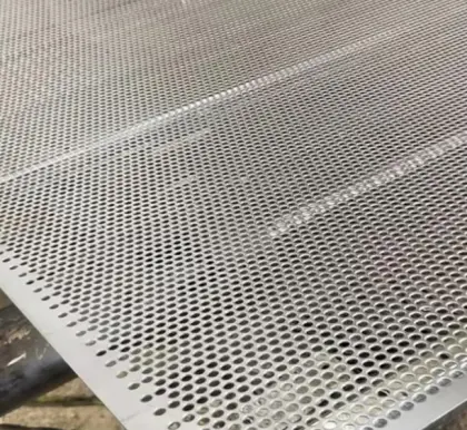 Precision Stainless Steel Perforated Sheet