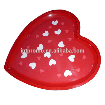 Heart Shape melamine plate