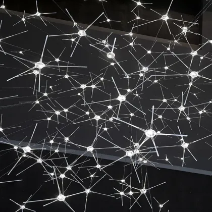 Exquisite Starlight Design Custom Wedding Led Pendant Lamp