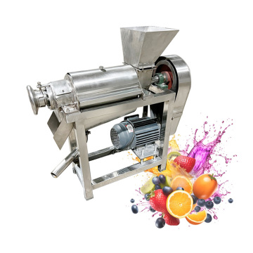 High Speed 500kg/h Small Scale Cold Press Juicer for Mangoes, Dates, and Tangerines