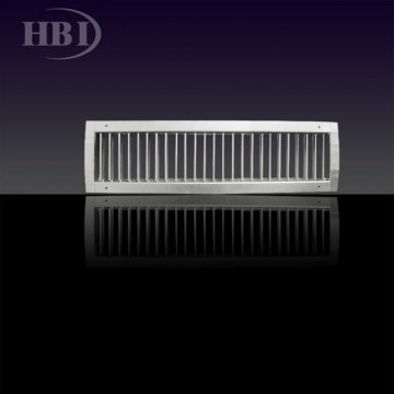 525x125mm Single grille for spiral duct