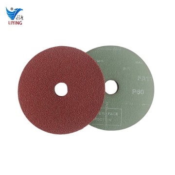 Aluminum Oxide Resin Fiber Sanding Discs Grit P60 for Auto Factory