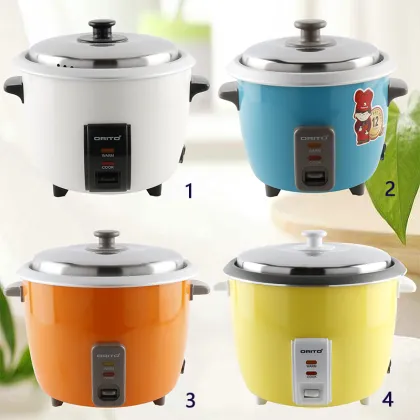 Commercial Rice Cooker with Drum Shape Non-stick Inner Pot