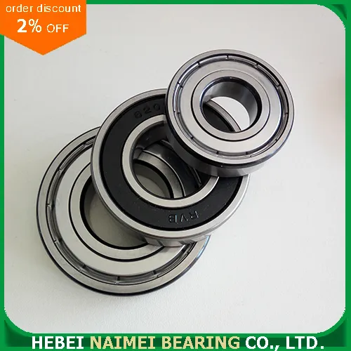 6205ZZ Bearing 25x52x15 Shielded Deep Groove Ball Bearings