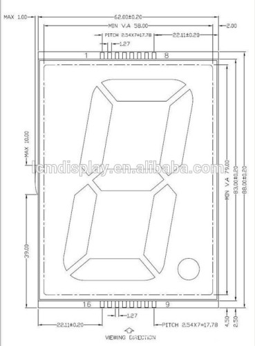 7 Segment Single Digit Lcd Display, High Quality 7 Segment Single Digit ...