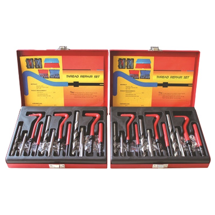 Stainless Steel 131 Thread Repair Tools Self-Tapping Screw Cone Drill Set Hand Sleeve Restorer