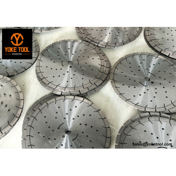 Corte de cuchilla de sierra de diamante soldada con láser cortando 105 ~ 230 mm de rango
