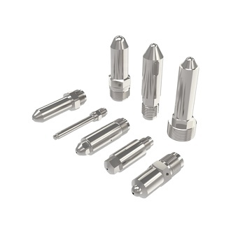 Hot Sale Chrome Plated Injection Nozzle for PP, PVC, PE, ABS Injection Molding Machines