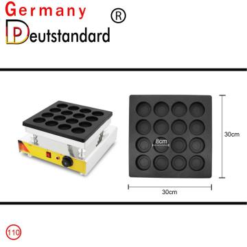 kommerzielle elektrische rote Bohnenkuchenwaffelmaschine mit CE zum Verkauf