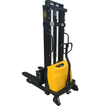 2.5 Tons Charging Semi Electric Pallet Stacker Forklift Truck