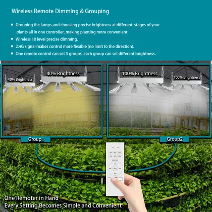 Horticultural Lighting 600W LED Grow Bar Light