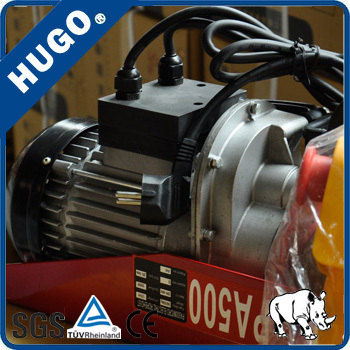 400kg Mini Wire Rope Electric Hoist