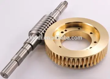 custom steel brass worm gear design, telescope worm gear