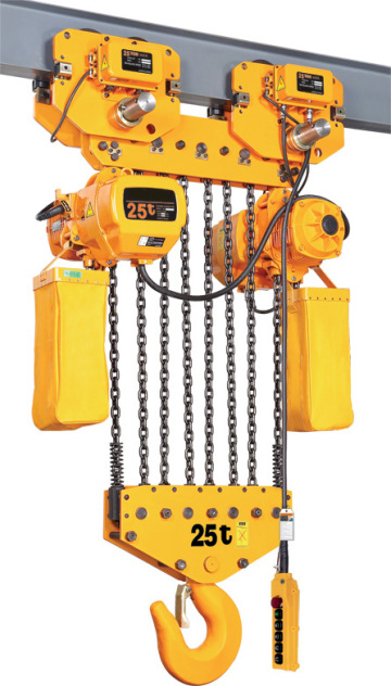 Big capacity 35t electric endless chain crane hoist