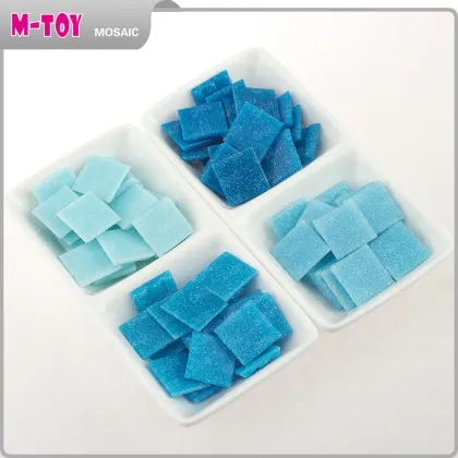 AS07 Blue Mosaic 3D Puzzle Diy Toys