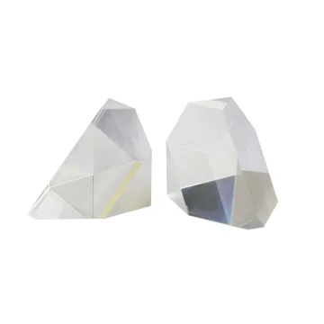 Optical Glass Polyhedron Laser Survey Prism Uncoated Roof Prism" 

However, for better SEO and readability, you might consider:

"Laser Survey Prism: Optical Glass Uncoated Roof Prism & Polyhedron