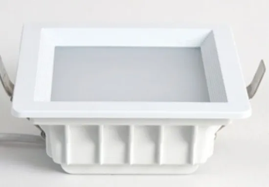 4 Inch Dimmable Led Downlights 12w , Square Led Down Light For Shop 960 Lumen