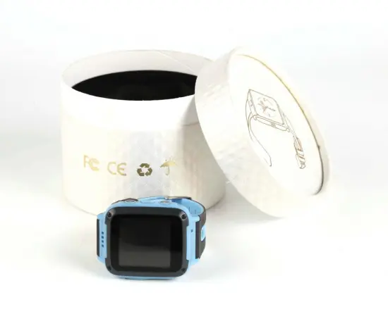 Luxury round cylinder gift watch box