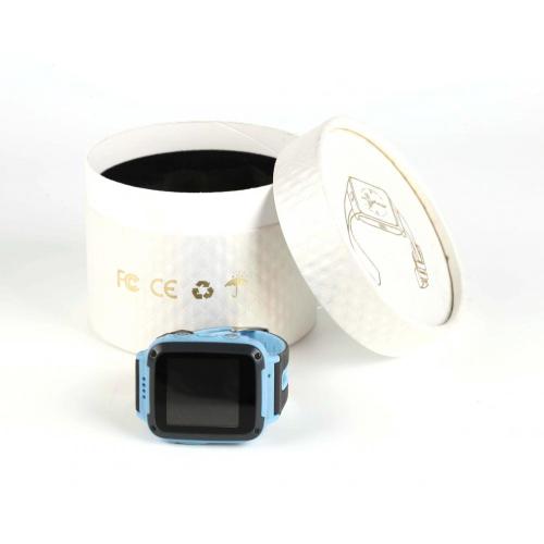 Luxury round cylinder gift watch box