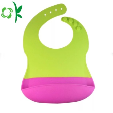 Biểu tượng tùy chỉnh trẻ em dễ dàng lau mềm Silicone Yếm