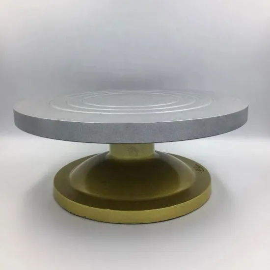 Hot Sale Plastic Steel Cake Turntable - Rotating Decorating Stand