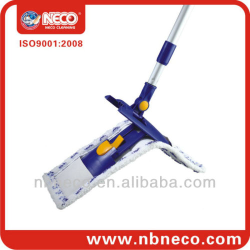 Microfiber folding flat mop