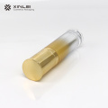 30ml with gradual gold cosmetic bottle pump bottle