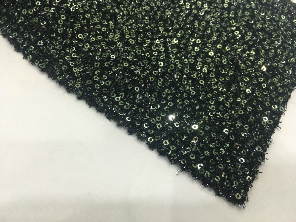 2mm Sequin Embroidery Fabric