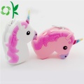 Kızlar için özel Silikon Unicorn Coin Purse Toptan