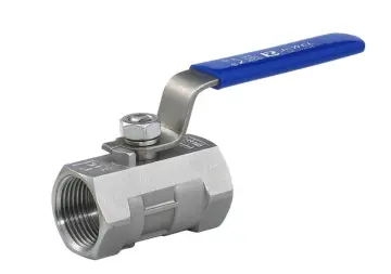 1-Pc stainless steel 1/4 NPT ball valve