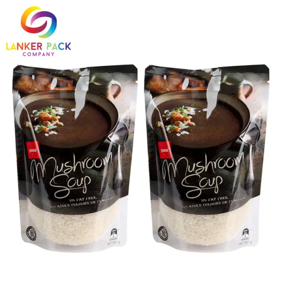 FAD Approved Reusable Laminated Clear Plastic Pouch