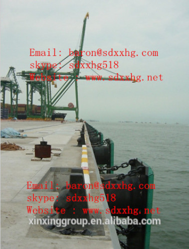 uhmwpe marine fender facing pad, fender pad in uhmwpe