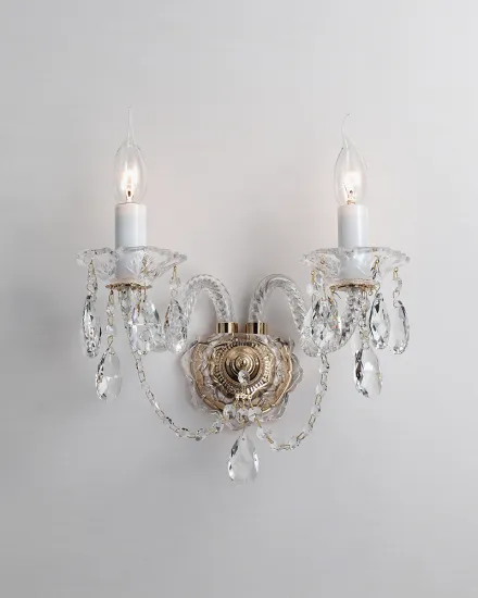 European Style Modern Minimalist Crystal Wall Lamp