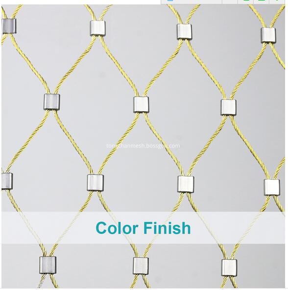 SUS Flexible Cable Rope Netting