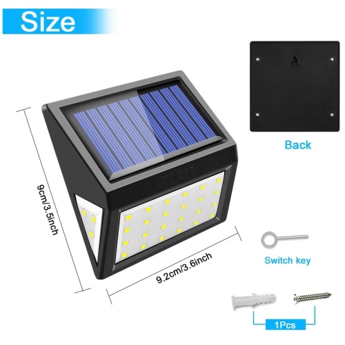 30led Solar Light With 3 Lighting Face