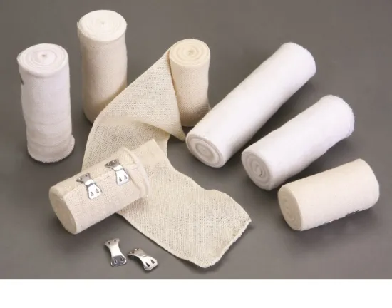 Different Sizes 75% Polyester Medical Bandage High Elastic Bandage