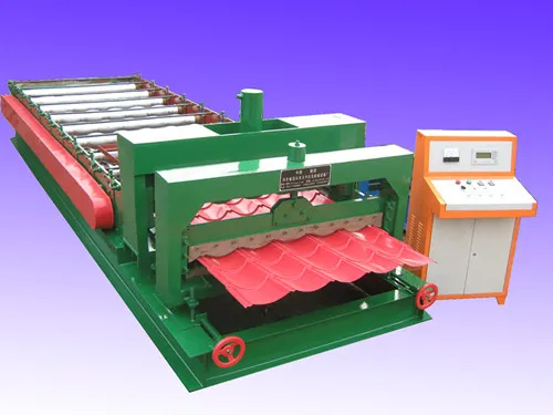 Automatic circular arc glazed tile roll forming machine for sale