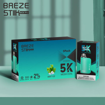 Breze Stiik Box Pro 5000Puffs Disposable Vape pod