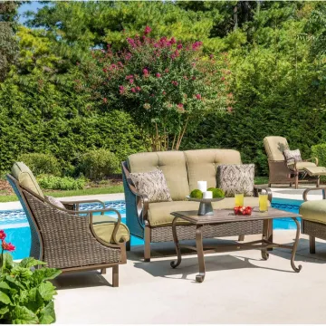 2023 New Rattan Wicker Outdoor Furniture Set - Garden Sofa Patio Rattan Furniture