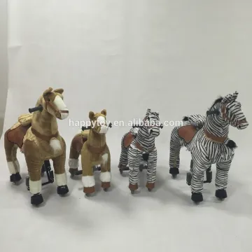 HI CE mechanical walking rocking ride on horse toy