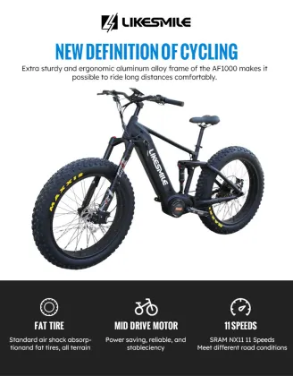 Snow Bike: Folding Electric Bicycles - 1000w Electric Bicycles for Sale