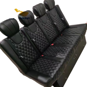 Modified Car Seat Kit: Four-Seat Motorhome Sofa Bed for RV/VAN/SPRINTER/ALPHARD